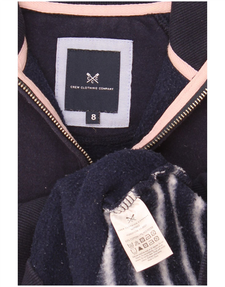 Crew Clothing Womens Oversized Sweatshirt Jumper UK 8 Small Navy Blue