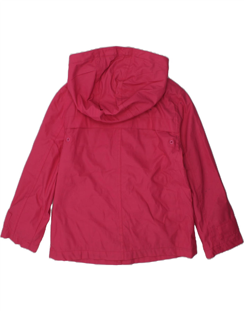 TOMMY HILFIGER Girls Hooded Utility Jacket 6-7 Years Small  Pink Polyester | Vintage Tommy Hilfiger | Thrift | Second-Hand Tommy Hilfiger | Used Clothing | Messina Hembry 