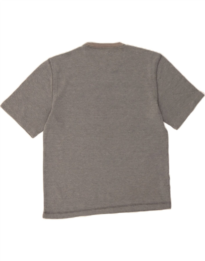 EDDIE BAUER Mens T-Shirt Top Medium Grey Cotton Vintage Eddie Bauer and Second-Hand Eddie Bauer from Messina Hembry 