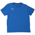 PUMA Mens T-Shirt Top XL Blue Cotton