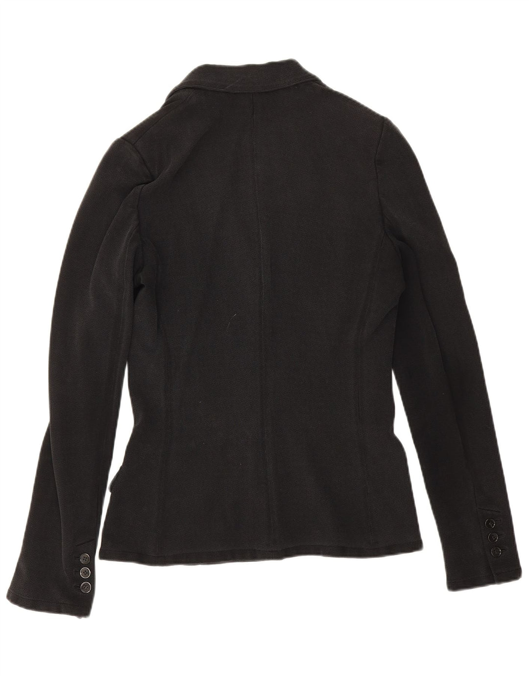Dolce & Gabbana Womens 5 Button Blazer Jacket IT 46 Large Black Viscose