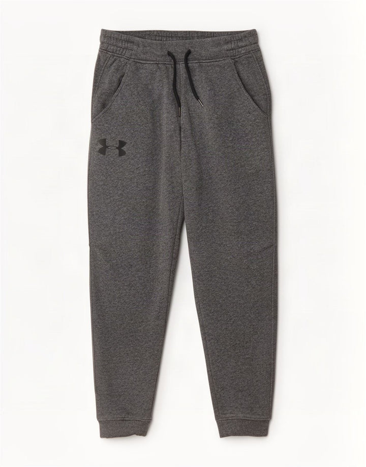 Under Armour Mens Tracksuit Trousers Joggers Medium Grey Flecked Cotton