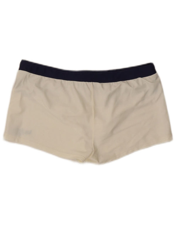 Byblos Womens Swimming Shorts UK 14 Medium White Striped