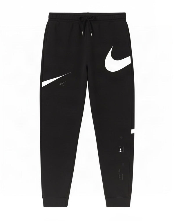 Nike Boys Graphic Tracksuit Trousers Joggers 13-14 Years XL Black Cotton