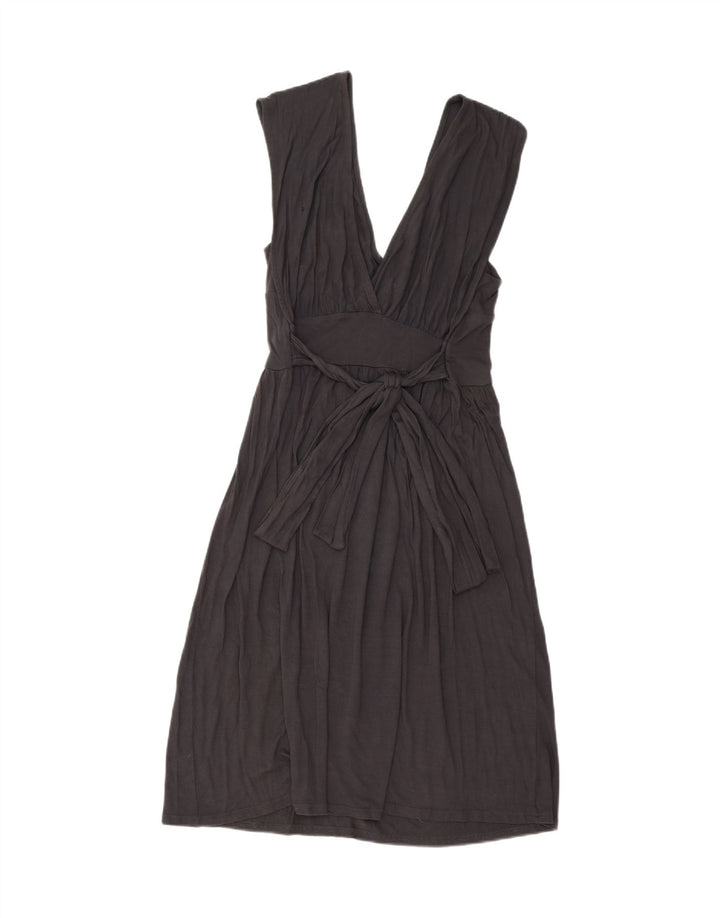 J. CREW Womens Oversized Sleeveless A-Line Dress UK 10 Small Grey Rayon Vintage J. Crew and Second-Hand J. Crew from Messina Hembry 