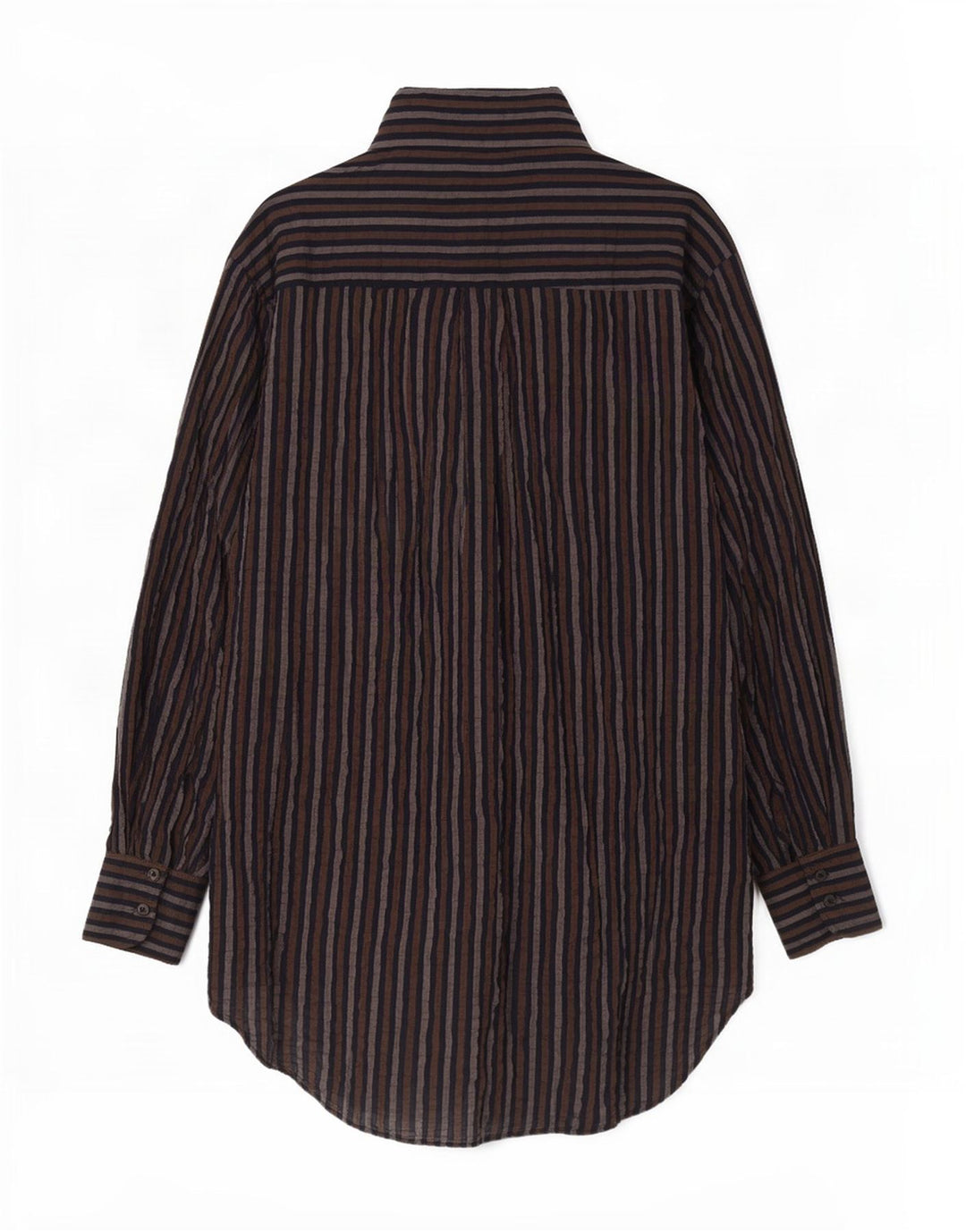 Zara Womens Oversized Pullover Shirt Dress UK 6 XS Multicoloured Striped