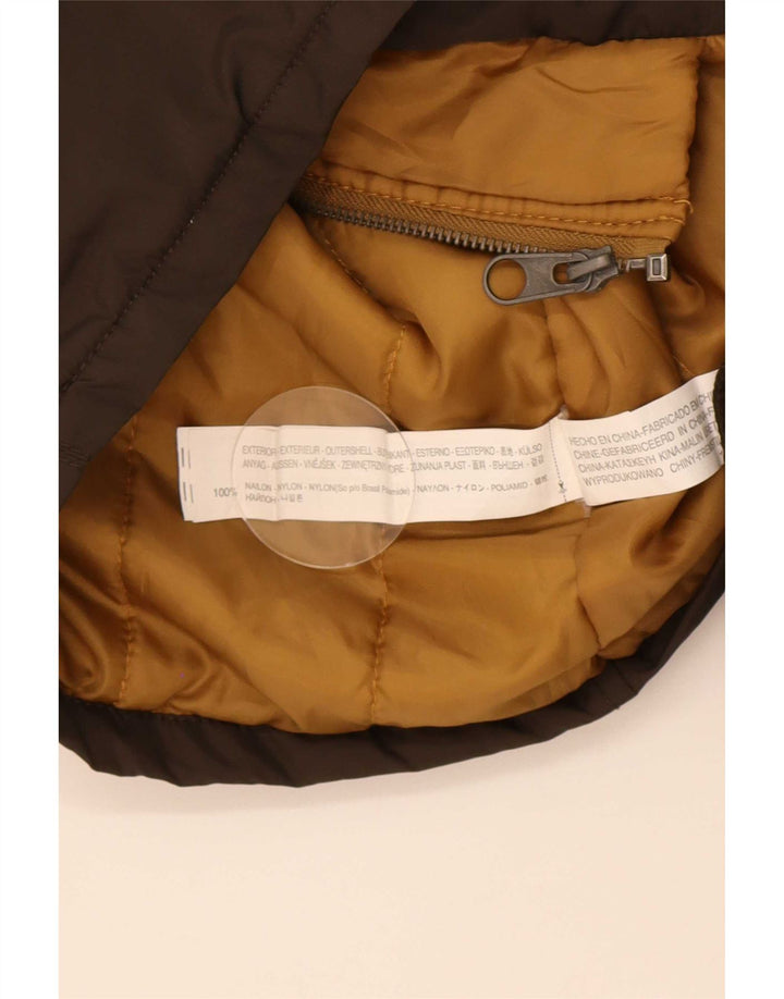 Zara Boys Utility Jacket 11-12 Years Brown Nylon
