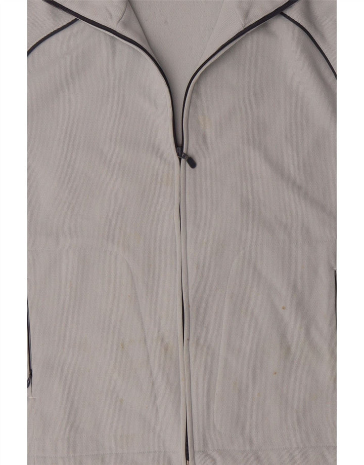 Diadora Womens Tracksuit Top Jacket UK 14 Large Blue Colourblock Polyester
