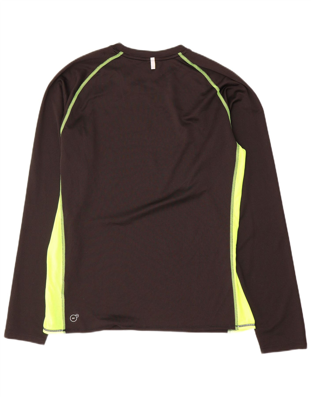 Puma Mens Top Long Sleeve Large Black Colourblock