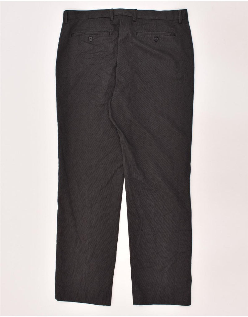 BANANA REPUBLIC Mens NON - IRON Slim Fit Chino Trousers W36 L32 Grey | Vintage Banana Republic | Thrift | Second-Hand Banana Republic | Used Clothing | Messina Hembry 