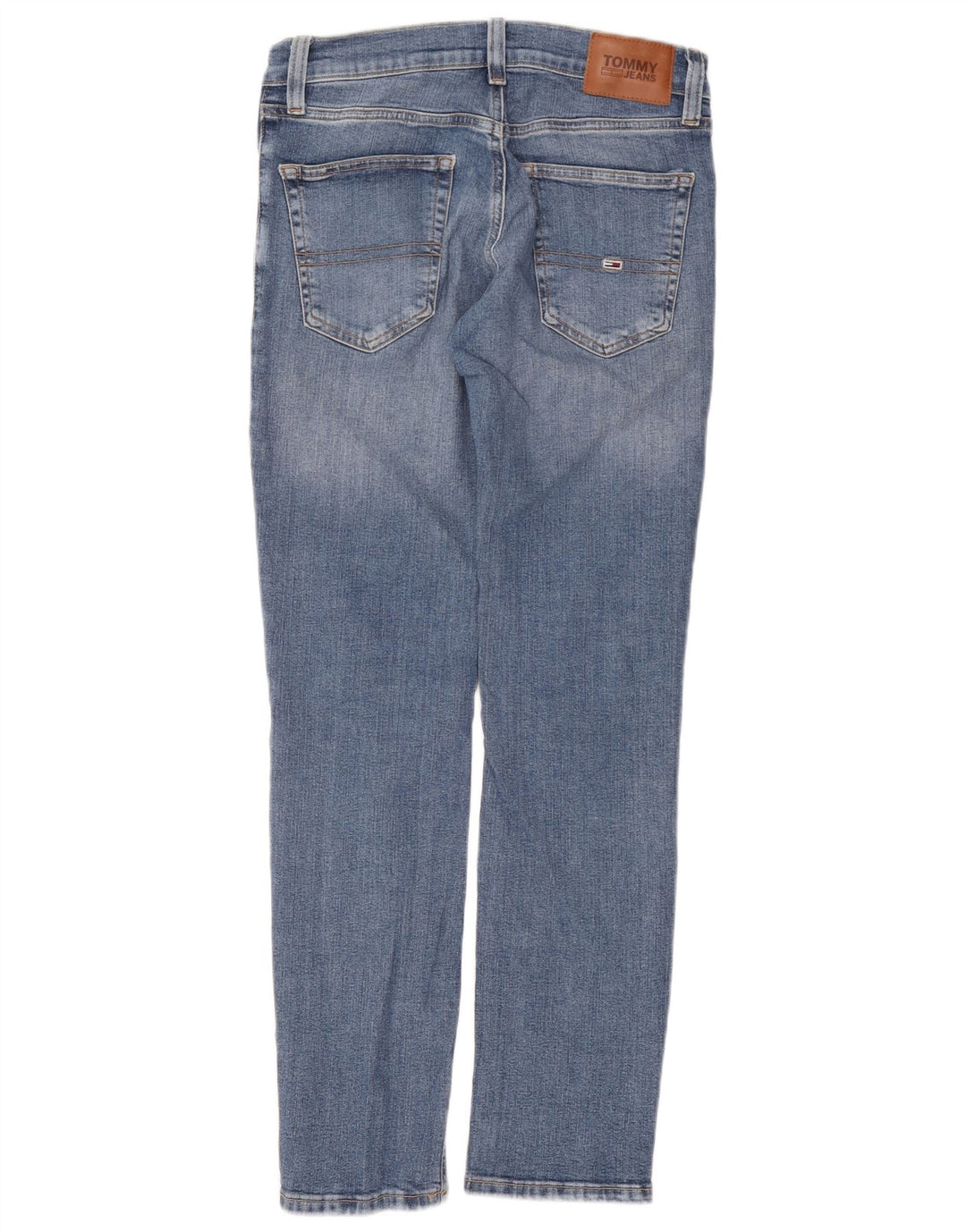 Tommy Hilfiger Womens Slim Jeans W30 L32 Blue Cotton