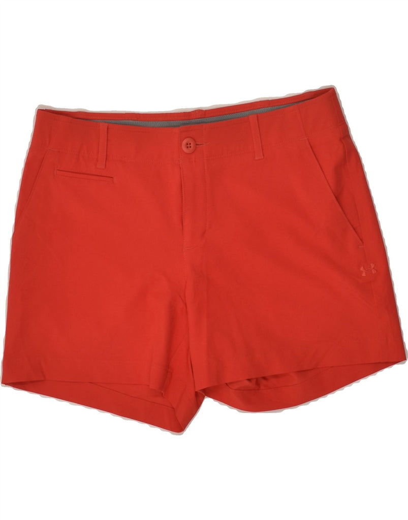 UNDER ARMOUR Womens Chino Shorts UK 4 XS W27  Red | Vintage Under Armour | Thrift | Second-Hand Under Armour | Used Clothing | Messina Hembry 