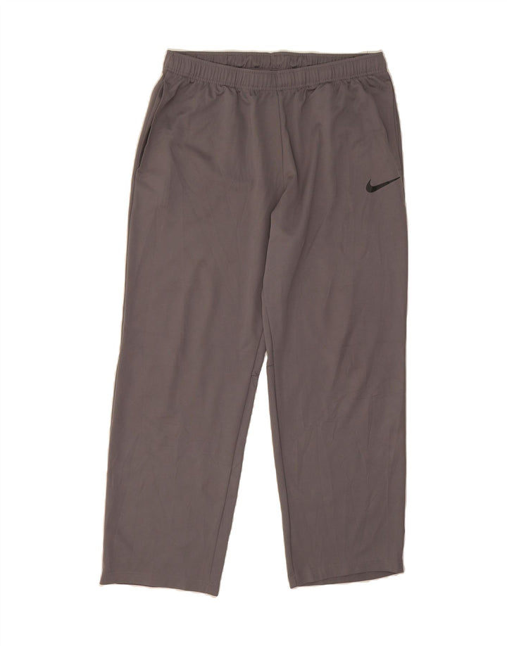 NIKE Mens Dri Fit Tracksuit Trousers 2XL  Grey Polyester Vintage Nike and Second-Hand Nike from Messina Hembry 