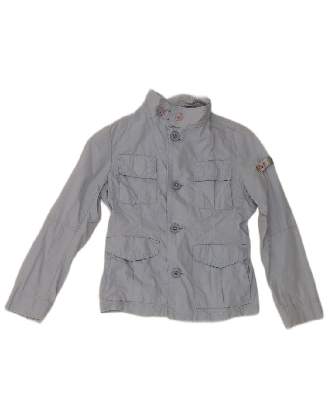 PEUTEREY Girls Utility Jacket 7-8 Years Blue Polyamide