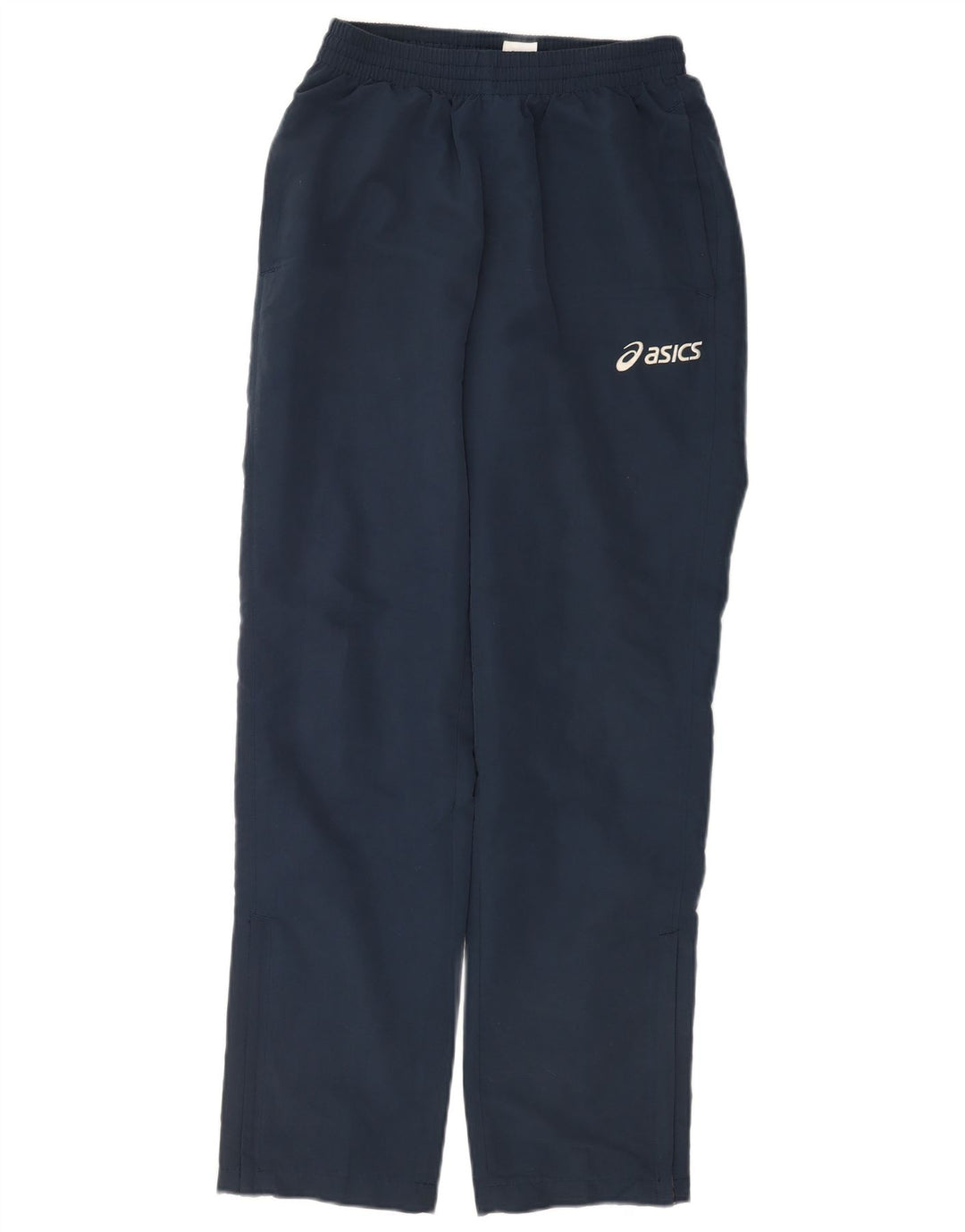 Asics Mens Tracksuit Trousers Medium  Navy Blue Polyester