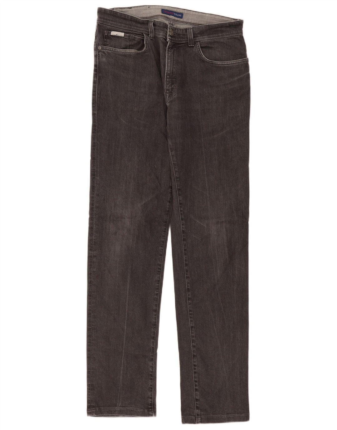 Trussardi Mens Straight Jeans W33 L33 Grey
