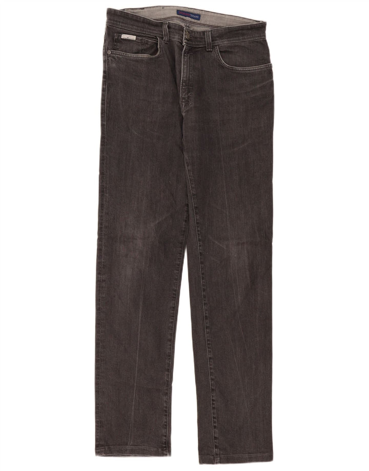 Trussardi Mens Straight Jeans W33 L33 Grey