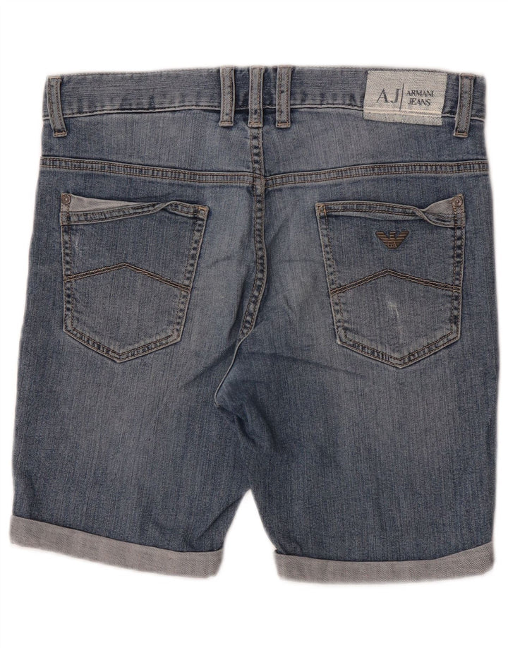 Armani Junior Boys Denim Shorts 14-15 Years W30 Blue Cotton