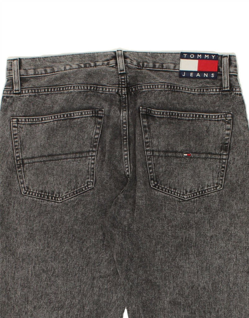 TOMMY HILFIGER Mens Tapered Jeans W36 L34 Grey Cotton Vintage Tommy Hilfiger and Second-Hand Tommy Hilfiger from Messina Hembry 