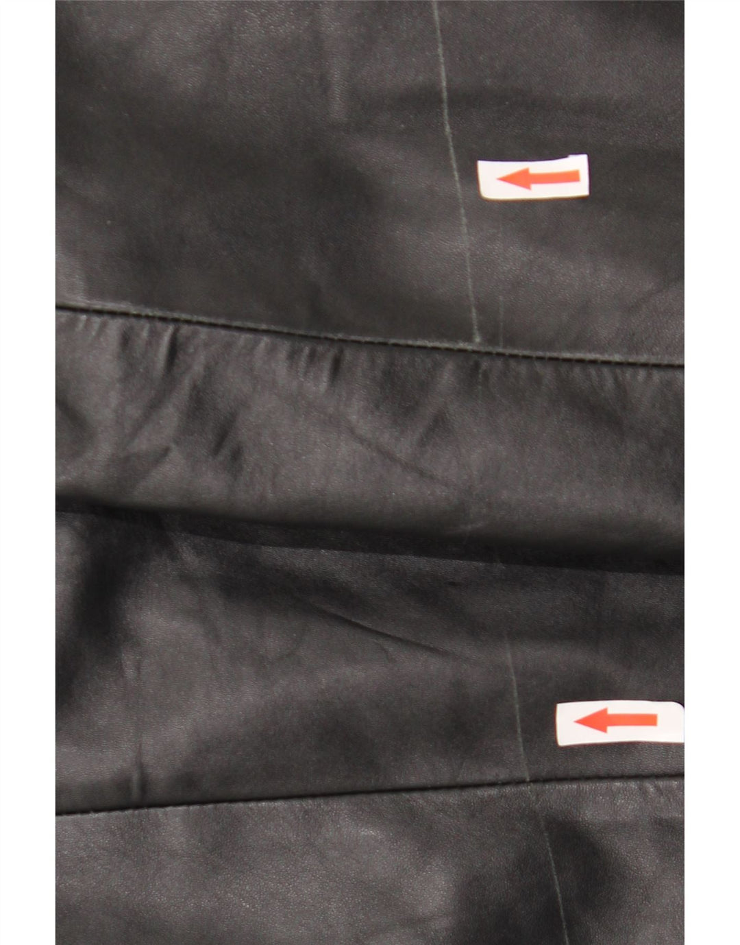Helium Womens Leather Coat UK 10 Small Black