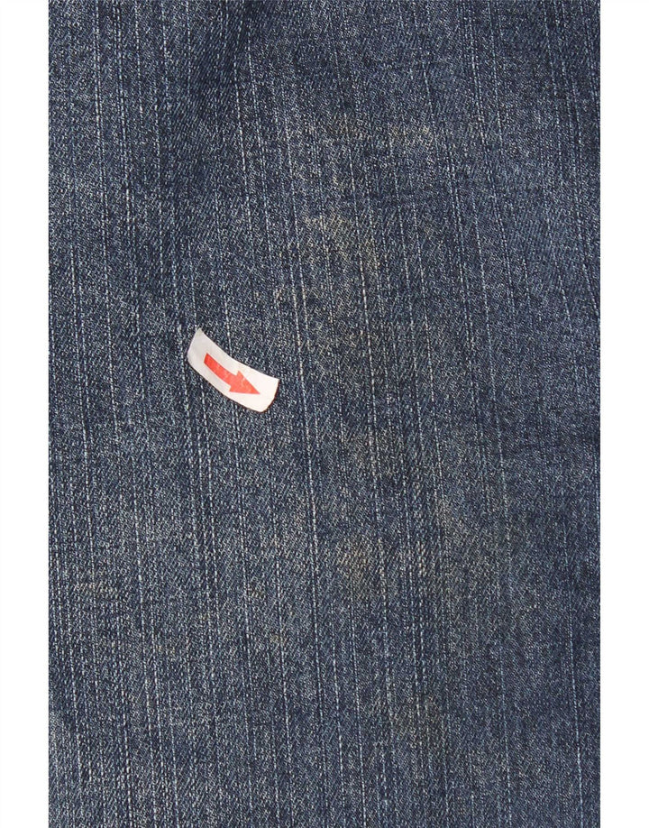Levi's Mens 505 Straight Jeans W40 L30 Blue Cotton