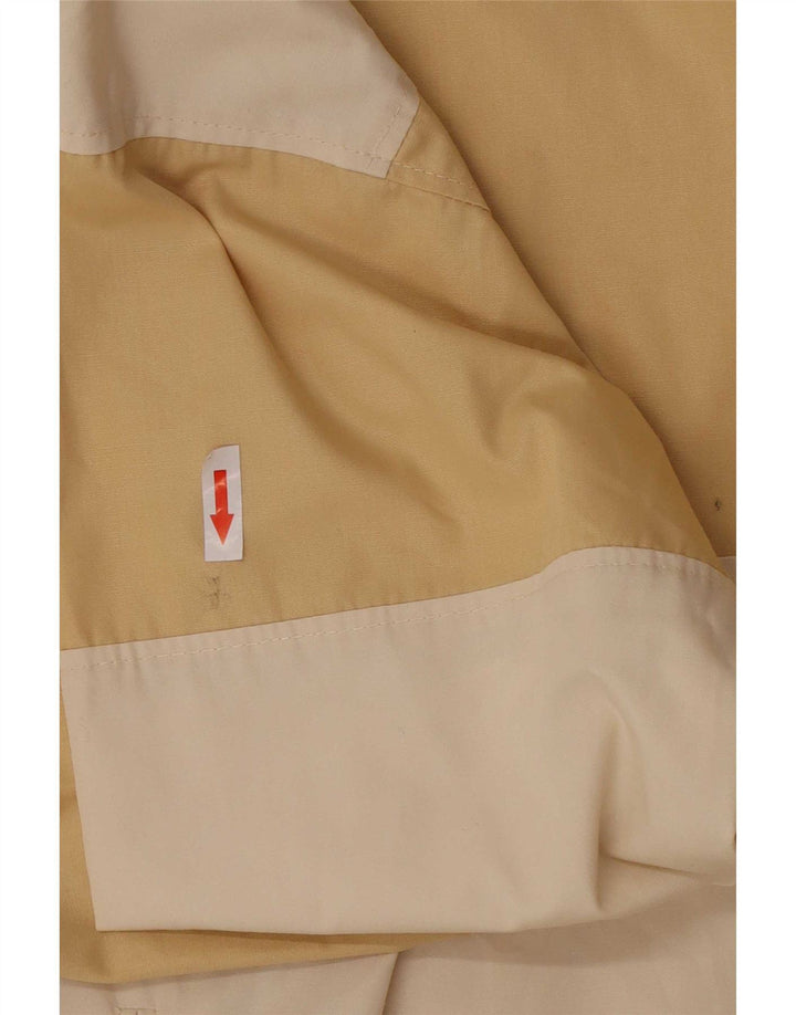 Diolen Mens Rain Jacket UK 38 Medium Yellow Colourblock Polyester