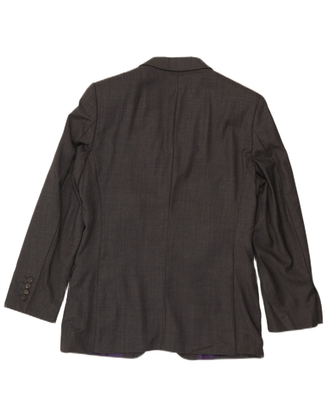 Ted Baker Mens 2 Button Blazer Jacket UK 36 Small Grey Wool