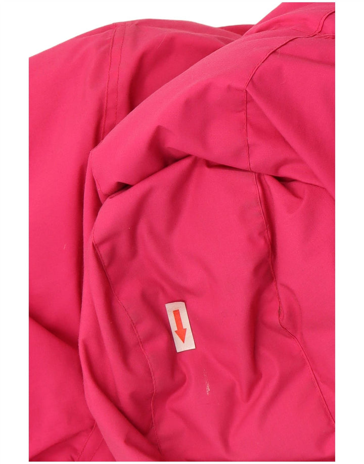 Etirel Womens Hooded Oversized Padded Jacket EU 42 Large Pink Polyester