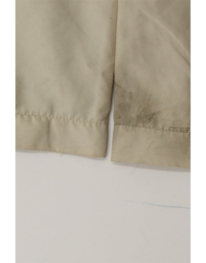 REEBOK Womens Tracksuit Trousers UK 14 Large  Beige Colourblock Polyester