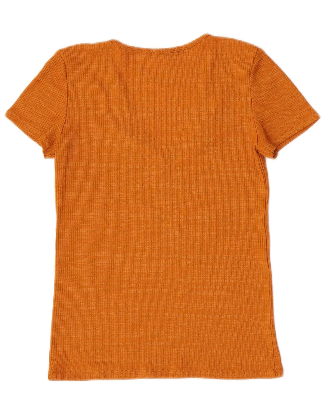 Zara Womens T-Shirt Top UK 10 Small Orange