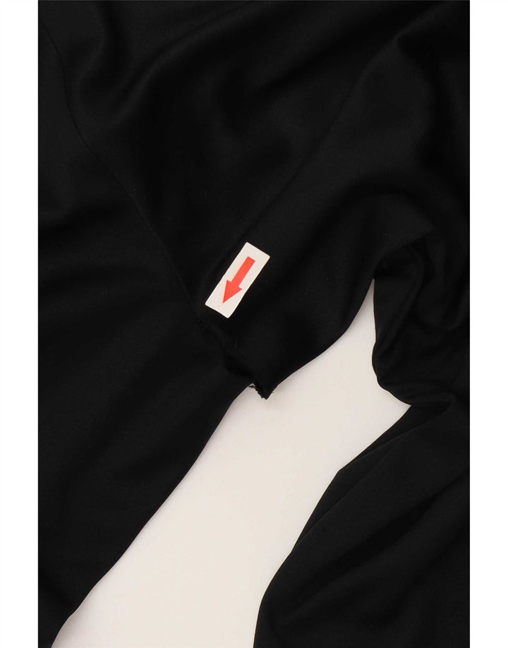 Nike Mens Dri Fit Tracksuit Trousers Medium Black Colourblock Polyester
