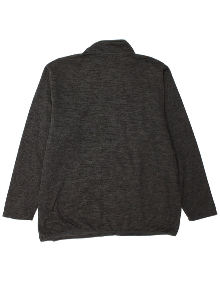 THE NORTH FACE Mens Tracksuit Top Jacket 2XL Grey Flecked Polyester