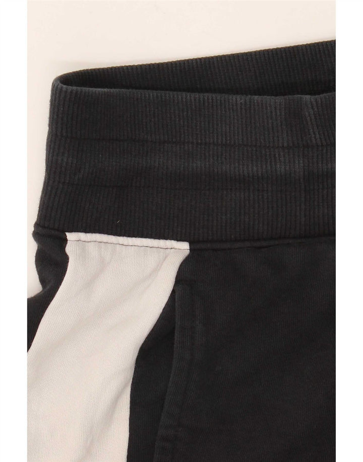 Puma Womens Tracksuit Trousers Joggers UK 12 Medium Black Colourblock