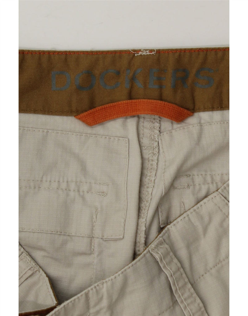 DOCKERS Mens Cargo Shorts W32 Medium Grey Vintage Dockers and Second-Hand Dockers from Messina Hembry 