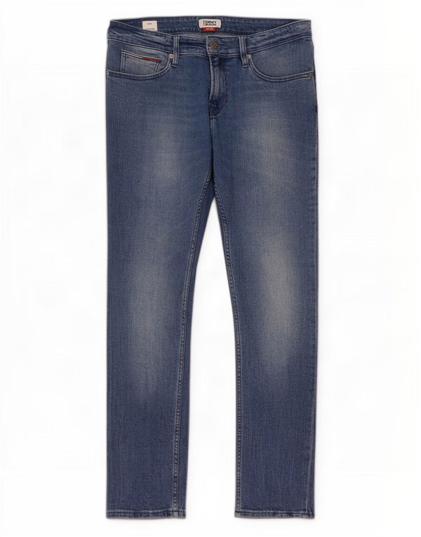 Tommy Hilfiger Mens Scanton Slim Jeans W32 L32 Blue Cotton