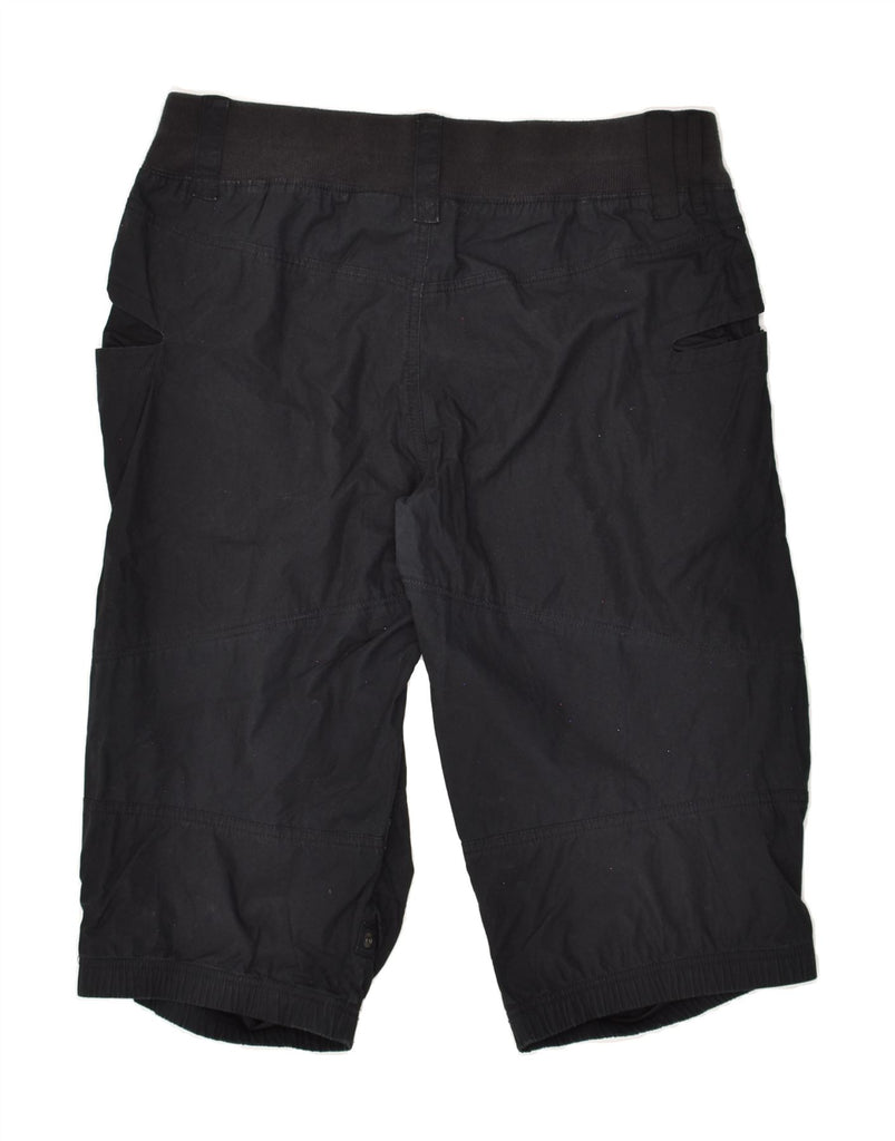 NIKE Mens Bermuda Shorts UK 40/42 Large Black Cotton | Vintage Nike | Thrift | Second-Hand Nike | Used Clothing | Messina Hembry 