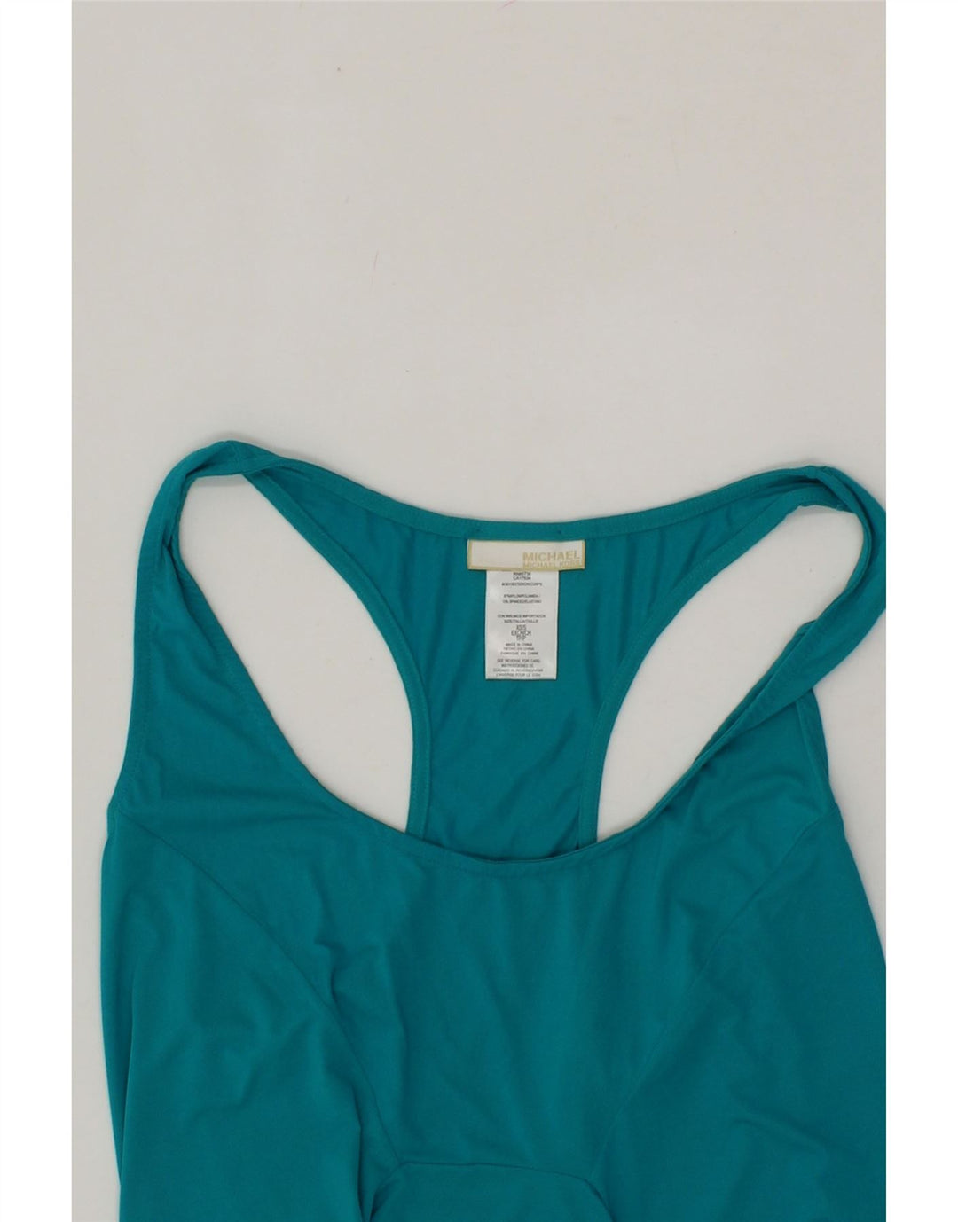 MICHAEL KORS Womens Bubble Dress UK 6 XS Blue Nylon Vintage Michael Kors and Second-Hand Michael Kors from Messina Hembry 