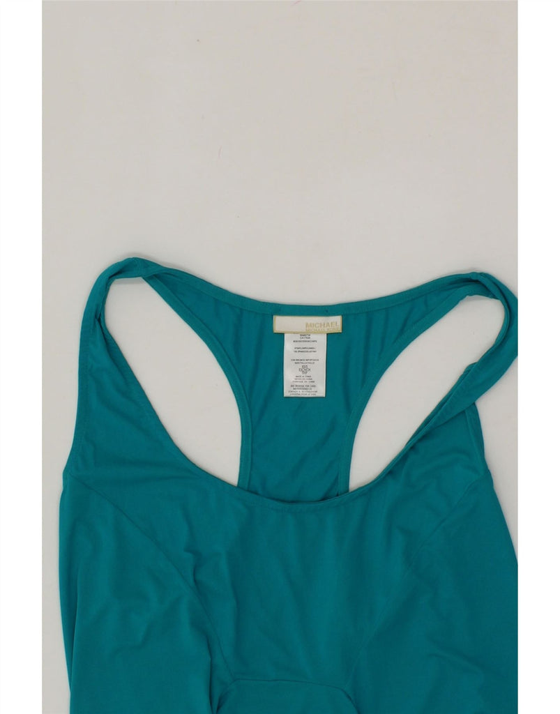 MICHAEL KORS Womens Bubble Dress UK 6 XS Blue Nylon Vintage Michael Kors and Second-Hand Michael Kors from Messina Hembry 