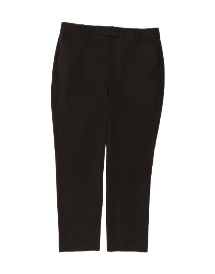 REISS Womens Slim Suit Trousers UK 12 Medium W32 L26 Black Polyester Vintage Reiss and Second-Hand Reiss from Messina Hembry 