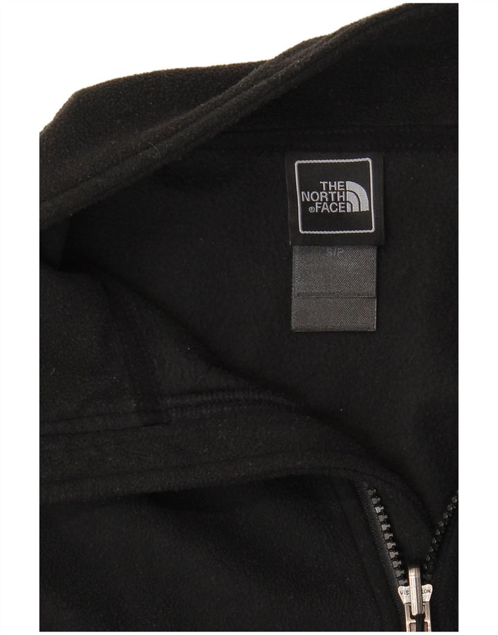 The North Face Womens Liner Fleece Jacket UK 10 Small Black Polyester
