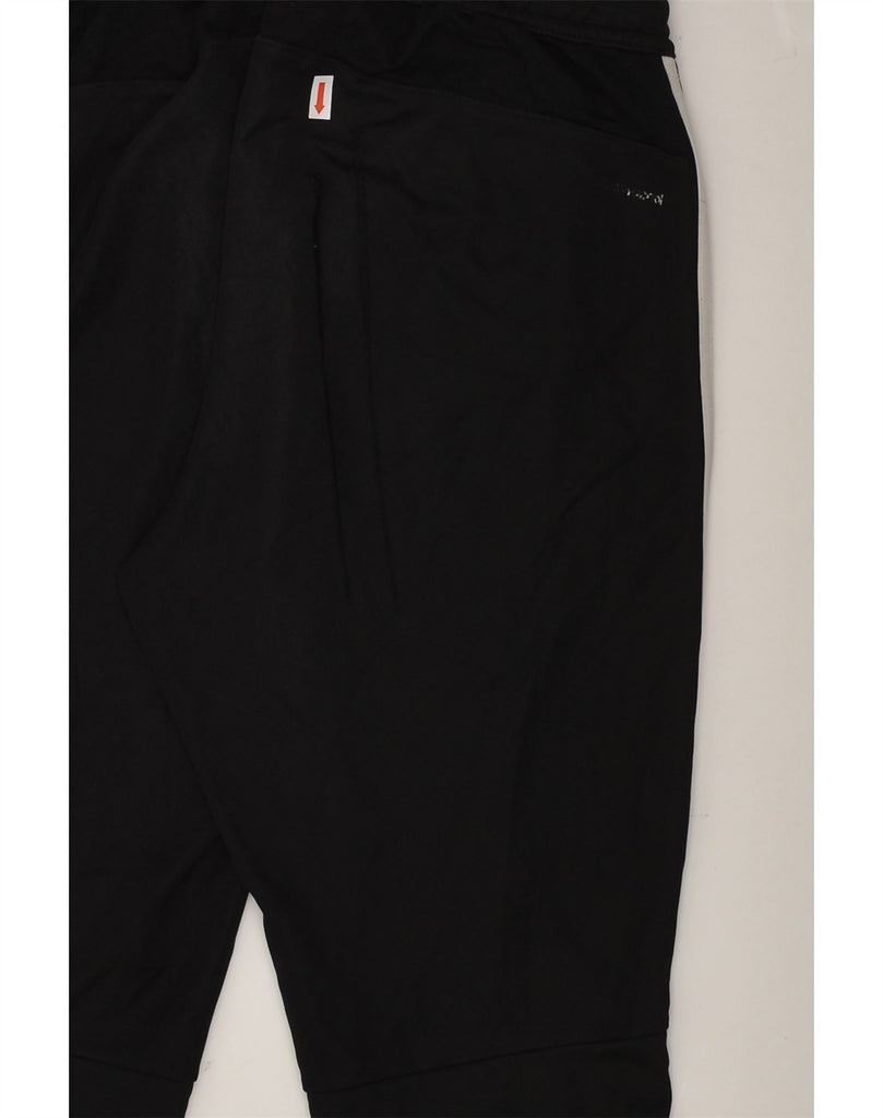 ADIDAS Mens Tracksuit Trousers Small Black Polyester | Vintage Adidas | Thrift | Second-Hand Adidas | Used Clothing | Messina Hembry 