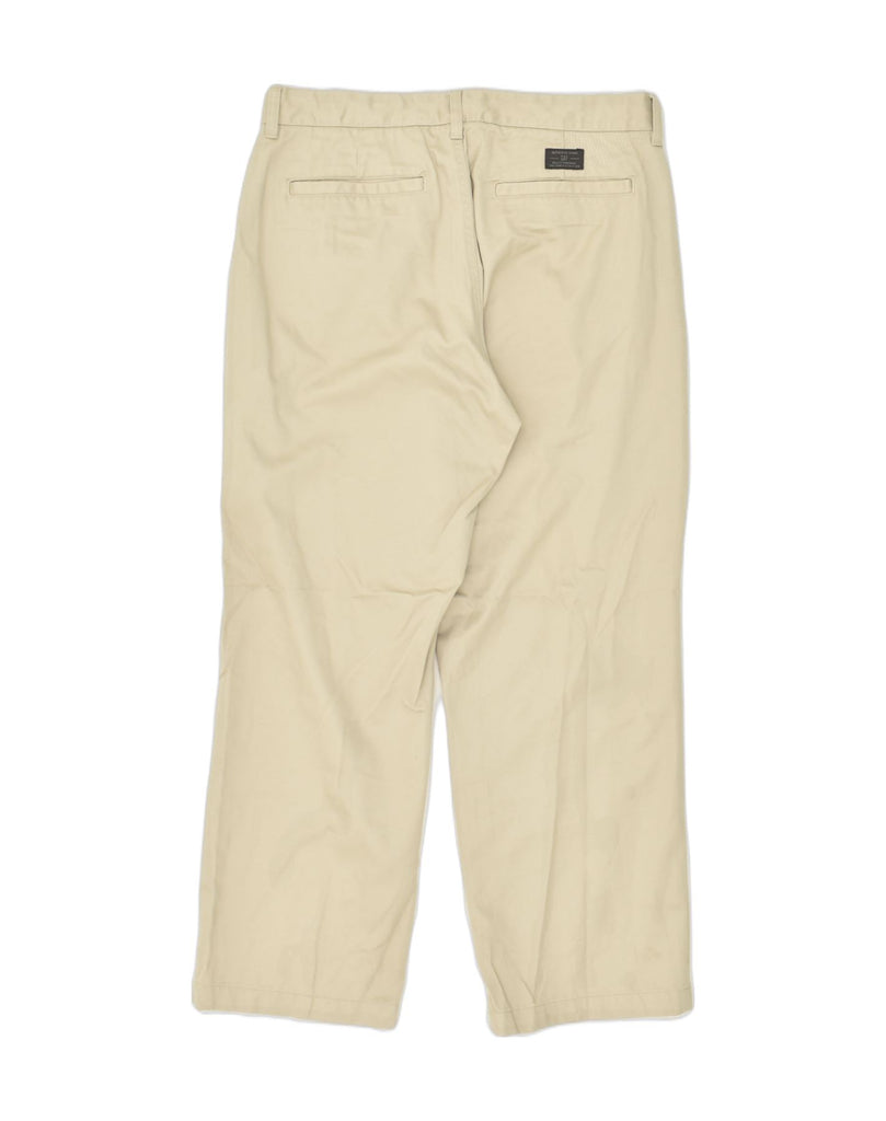 GAP Mens Classic Fit Chino Trousers W32 L28 Beige Cotton | Vintage Gap | Thrift | Second-Hand Gap | Used Clothing | Messina Hembry 