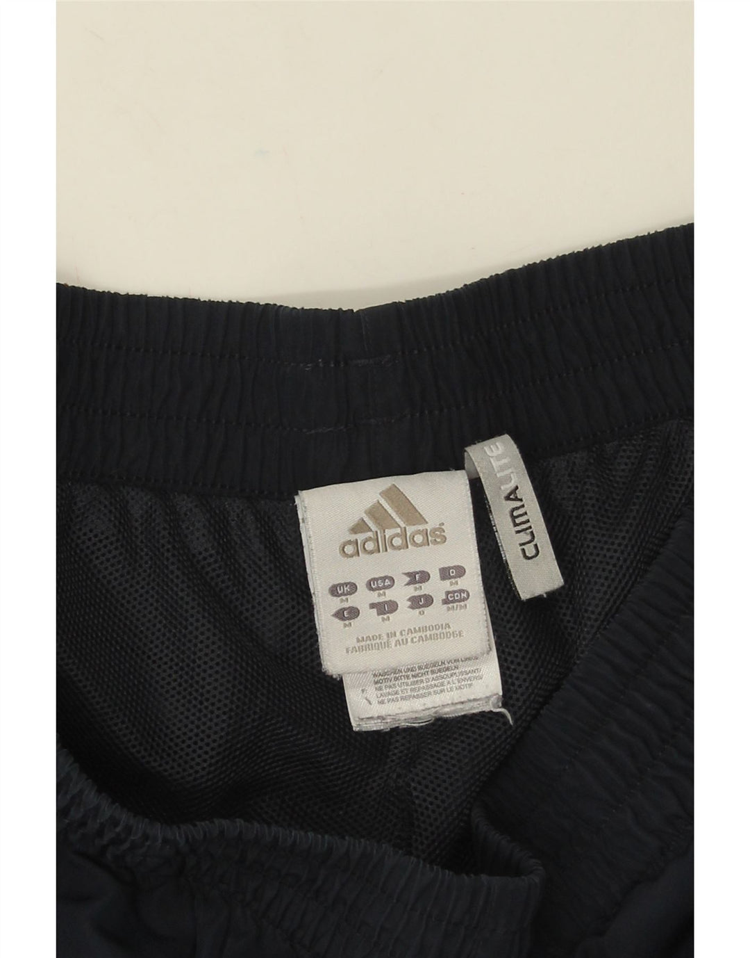 Adidas Mens Climalite Sport Shorts Medium  Navy Blue Polyester