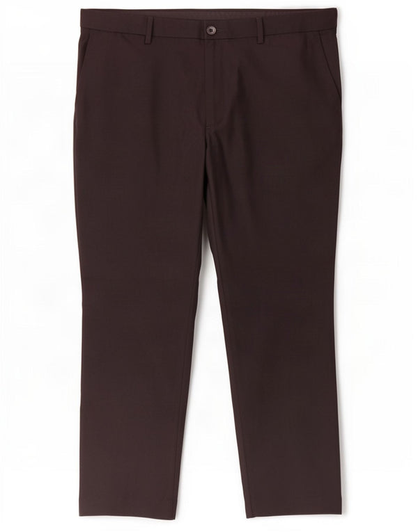 Marks & Spencer Mens Slim Chino Trousers W40 L29 Black Polyester