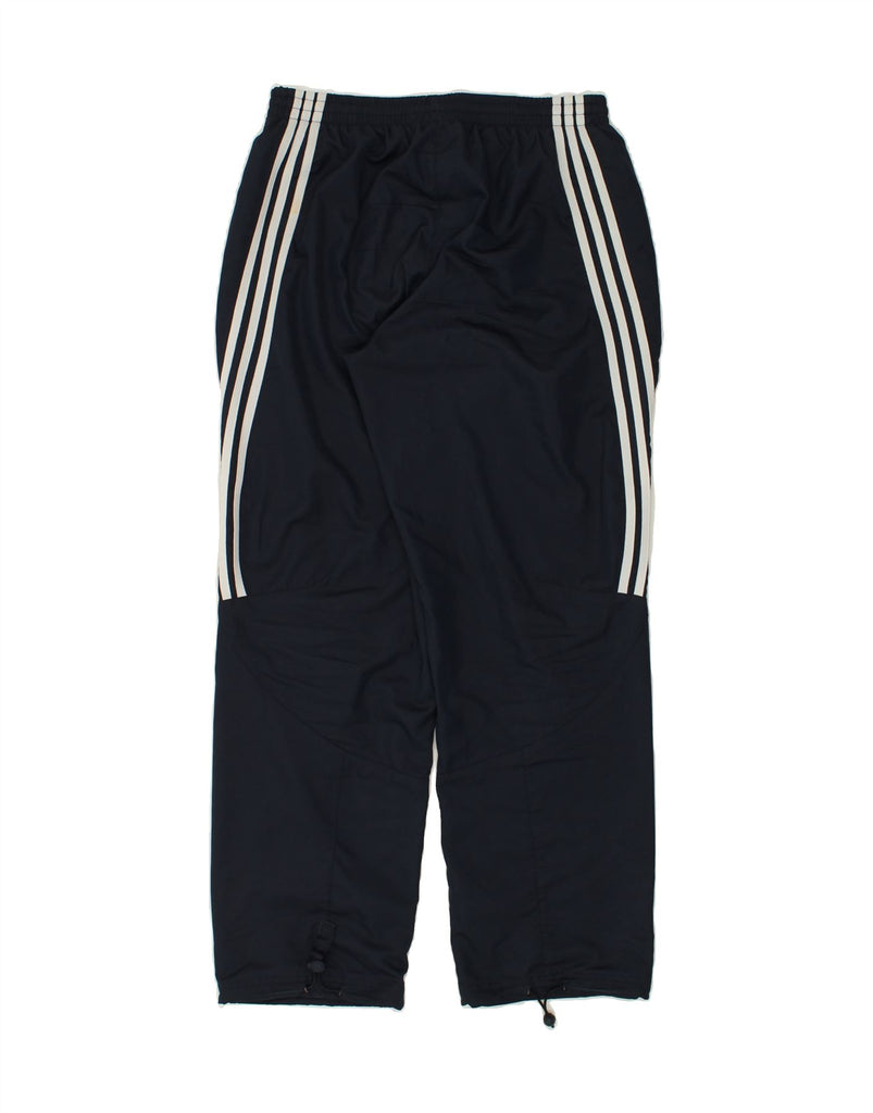 ADIDAS Mens Tracksuit Trousers Medium Navy Blue Polyester | Vintage Adidas | Thrift | Second-Hand Adidas | Used Clothing | Messina Hembry 