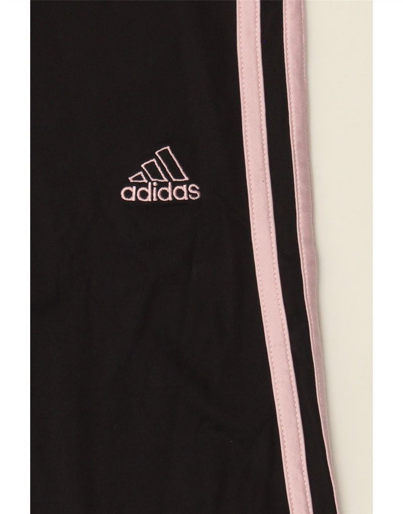 ADIDAS Womens Capri Tracksuit Trousers UK 8 Small  Navy Blue Vintage Adidas and Second-Hand Adidas from Messina Hembry 