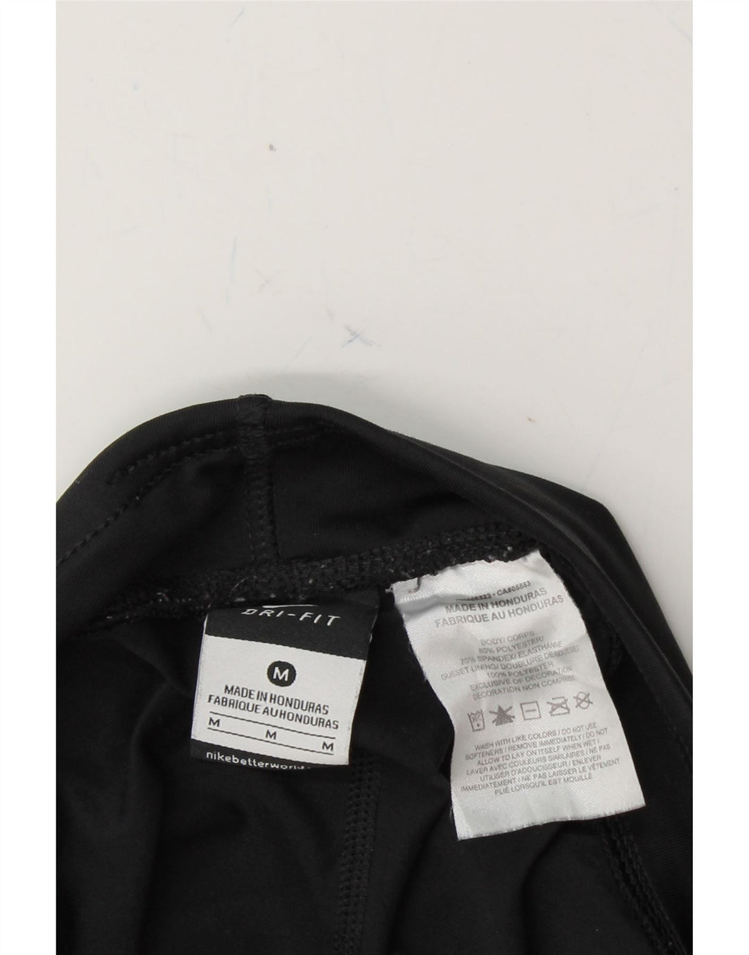 NIKE Womens Dri Fit Sport Shorts UK 14 Medium  Black Polyester Vintage Nike and Second-Hand Nike from Messina Hembry 