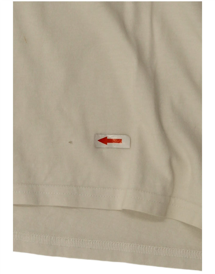 Tommy Hilfiger Mens Regular Fit T-Shirt Top Medium White Cotton