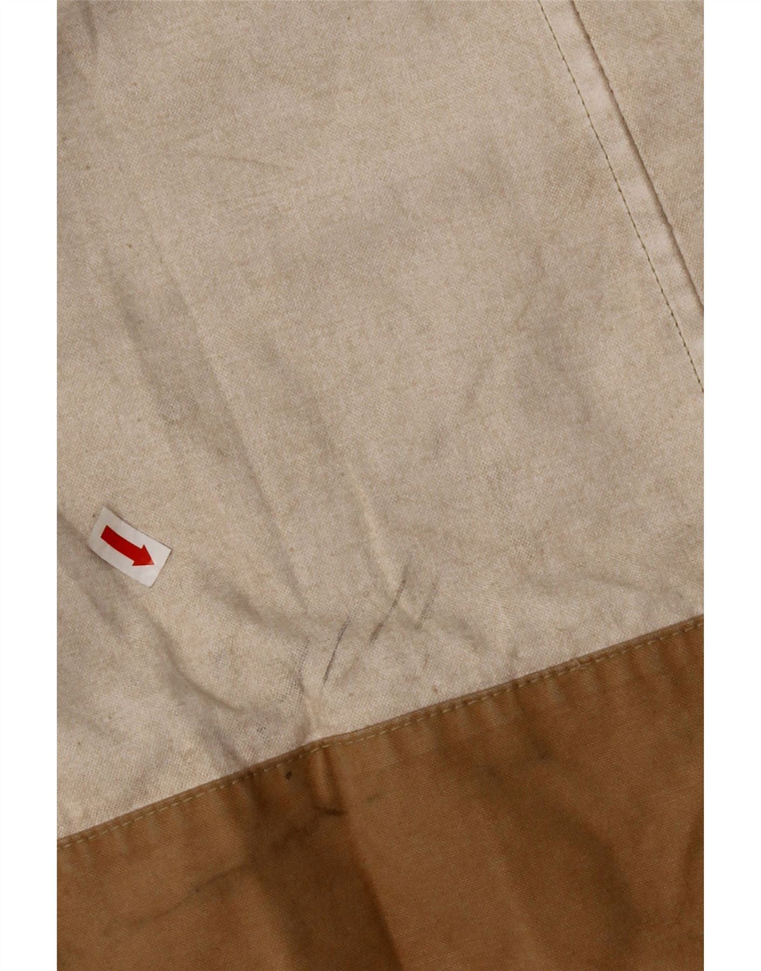 MURPHY & NYE Womens Double Breasted Coat UK 14 Medium Beige Cotton