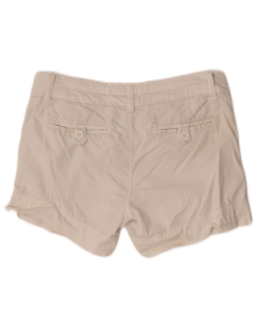 BKE Womens Chino Shorts W29 Medium  Beige Cotton